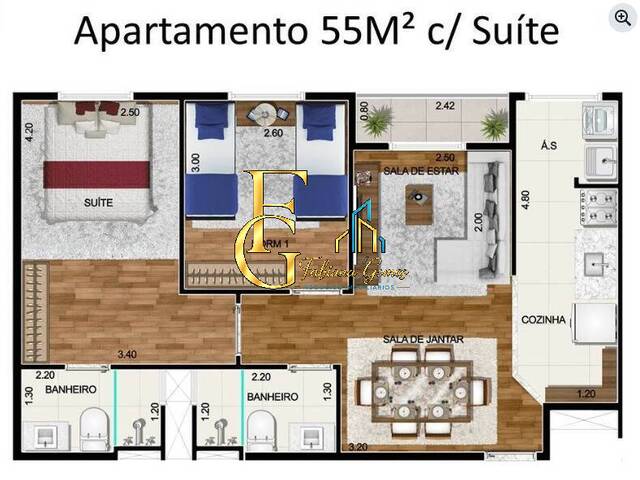 #695 - Apartamento para Venda em Itapevi - SP - 2