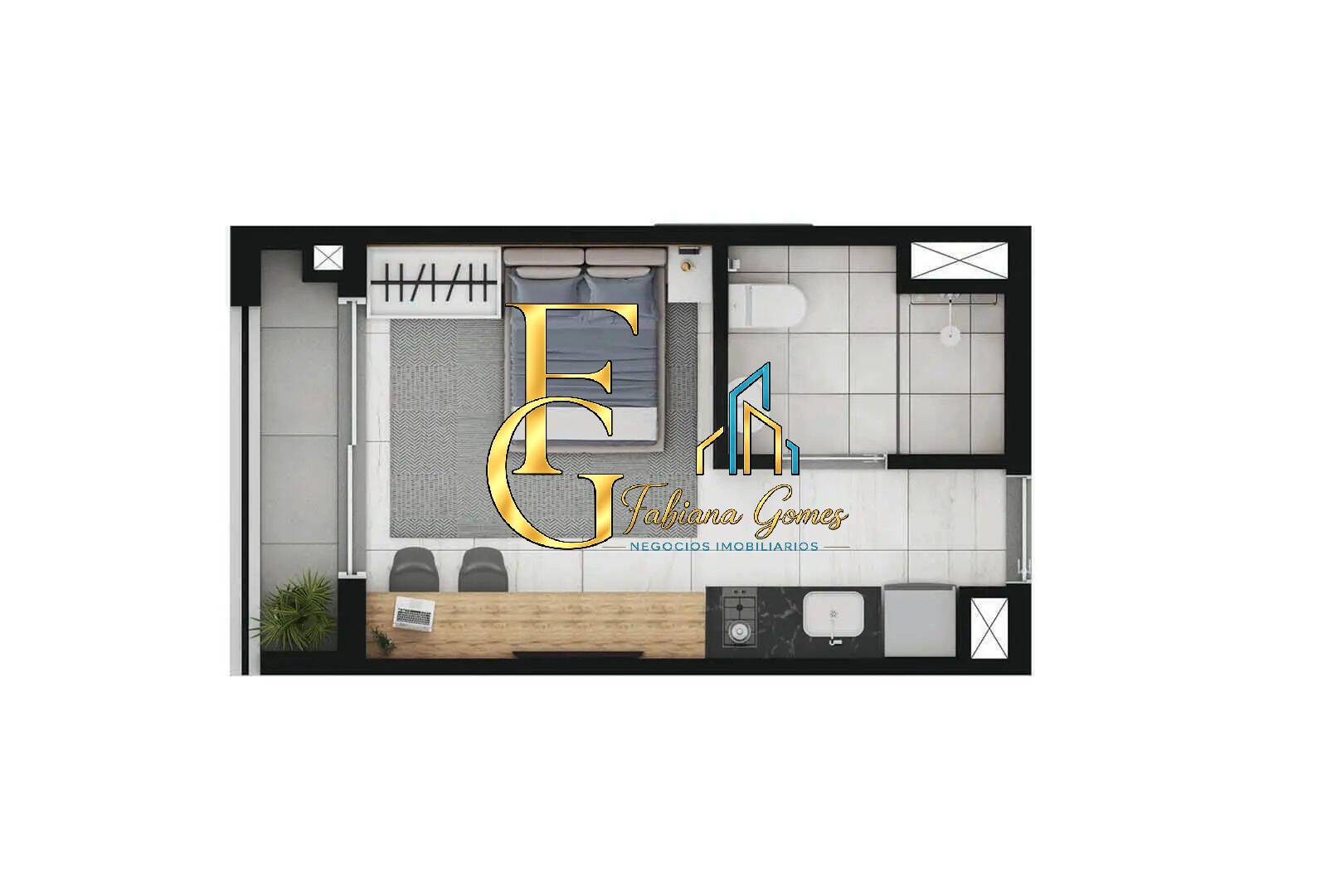 Studio / Brooklin - Vila Cordeiro